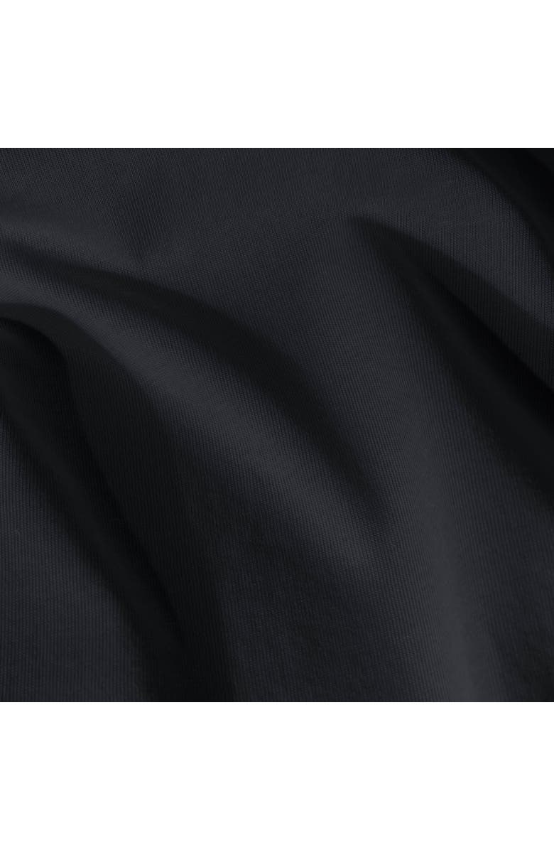 Bare Home Organic Cotton Jersey Sheet Set, Alternate, color, Black