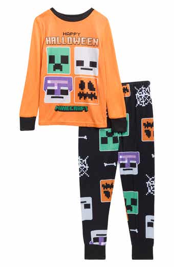 Kids' Scare Team Minecraft Two-Piece Pajama Set