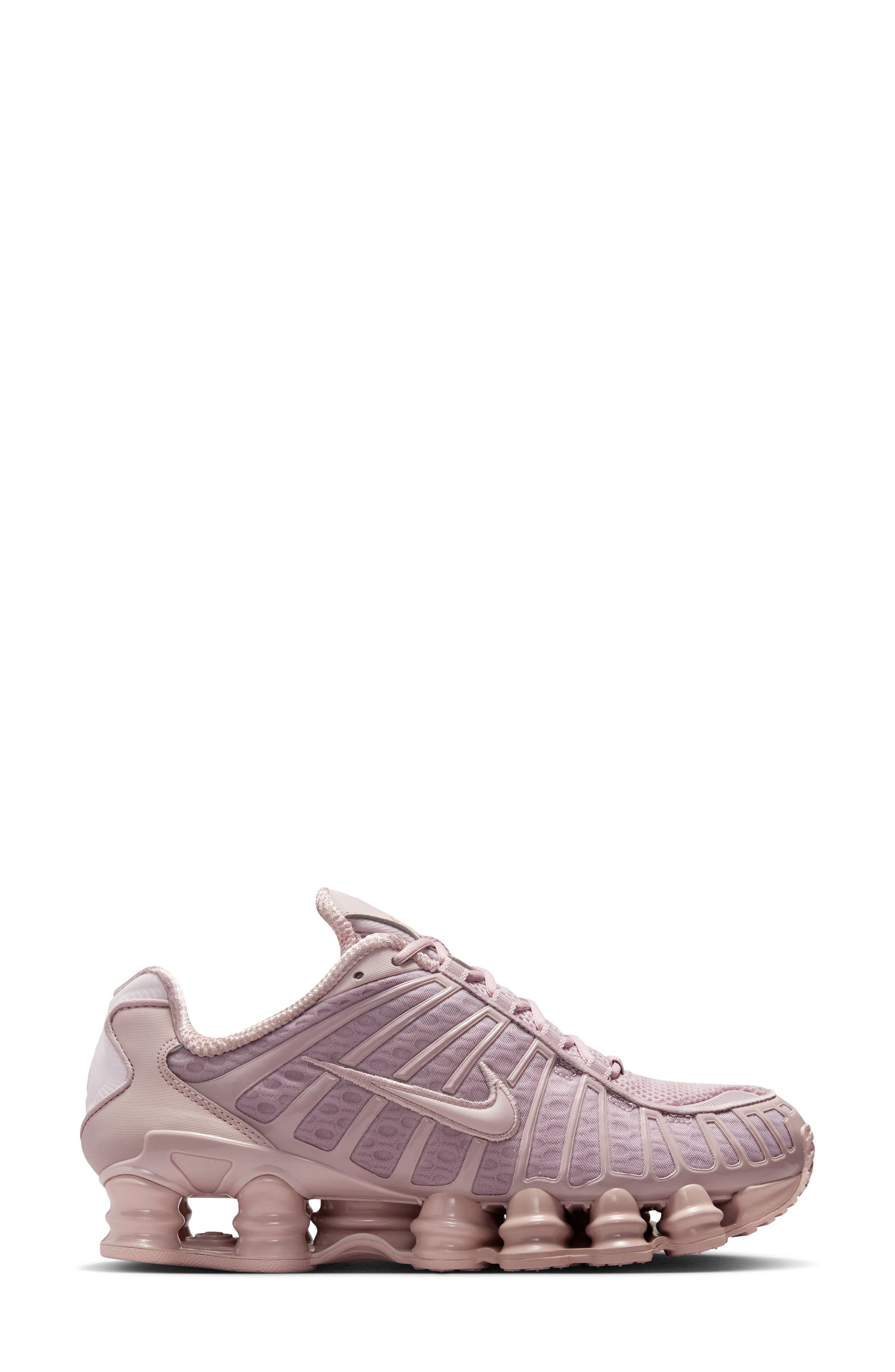 Shox TL Sneaker, Alternate, color, PRT ROSE/MTLC SILVER/ PRT ROSE