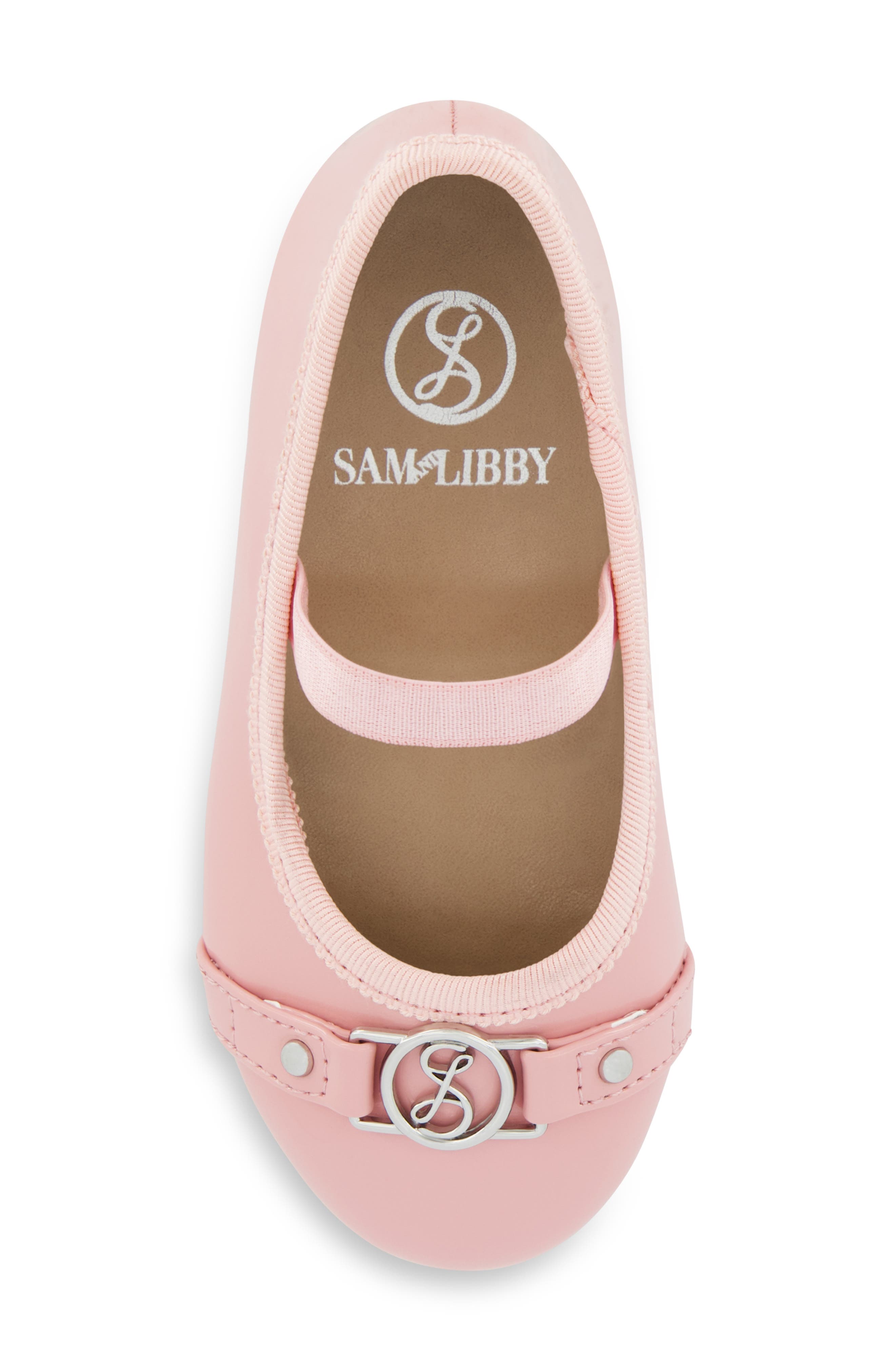 SAM & LIBBY Kids' Candice Sadie Ballet Flat, Alternate, color, Blush