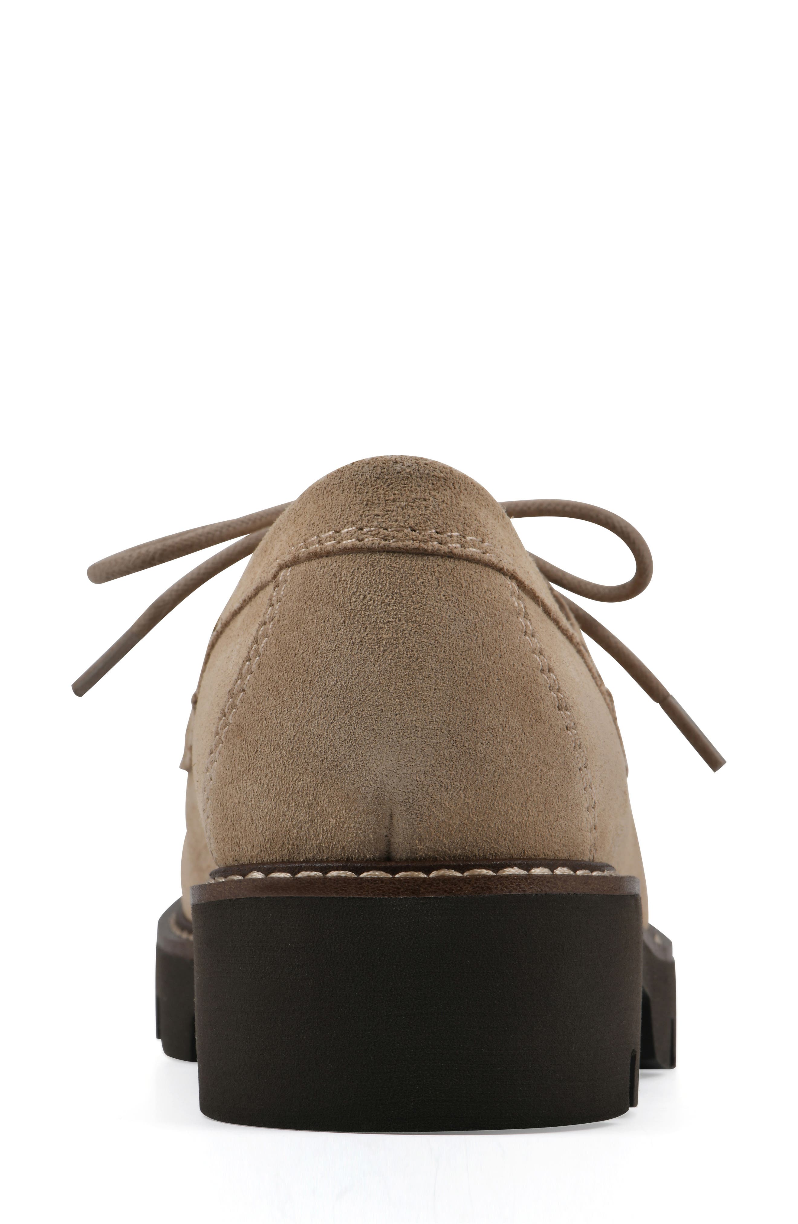 Gino Lug Sole Loafer - Wide Width Available, Alternate, color, BEACHWOOD SUEDE
