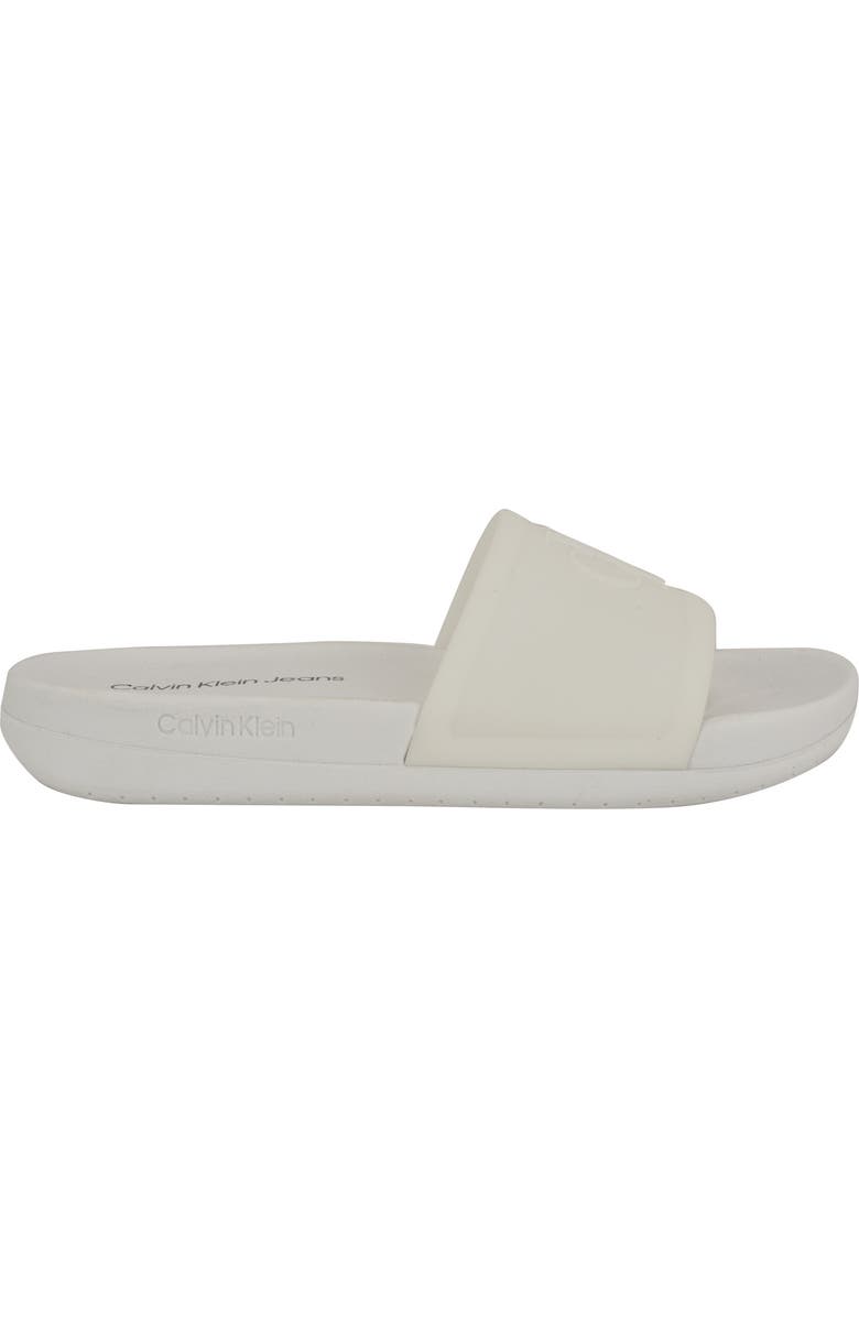 Calvin Klein Barli Slide Sandal, Alternate, color, Clear