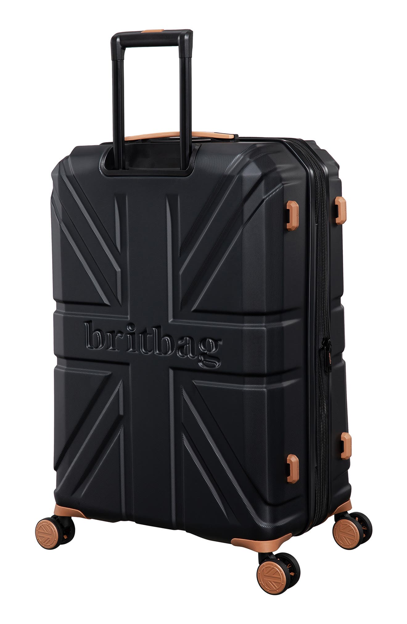 Britbag Vesuvius 31-Inch Hardside Spinner Luggage, Alternate, color, Black