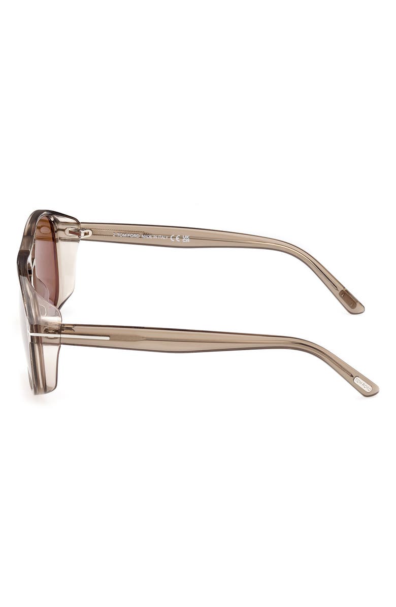 TOM FORD Rosco 58mm Navigator Sunglasses, Alternate, color, 