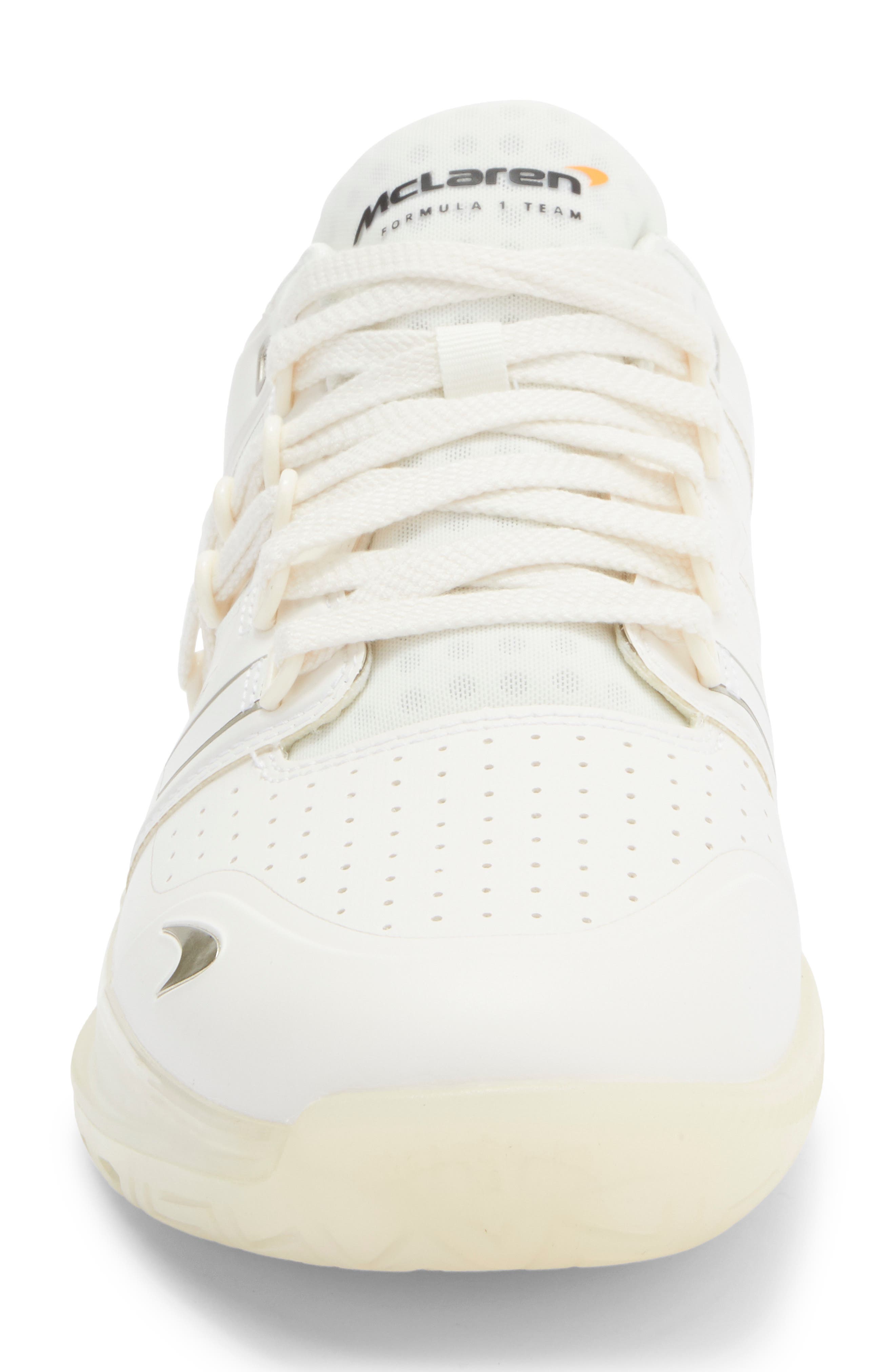 K-Swiss x McLaren Si-18 Ultrashot Sneaker, Alternate, color, Snow White/ White