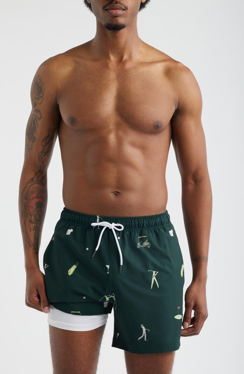 MAVRANS Fun & Games Swim Trunks, Alternate, color, Green