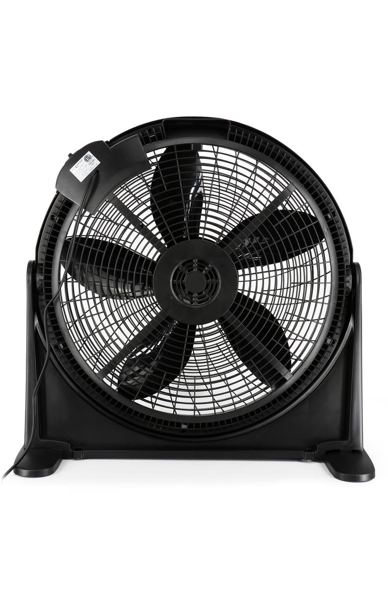 Air Monster 20 Inch Air Circulator Wall Mountable 3 Speed Fan, Alternate, color, Black