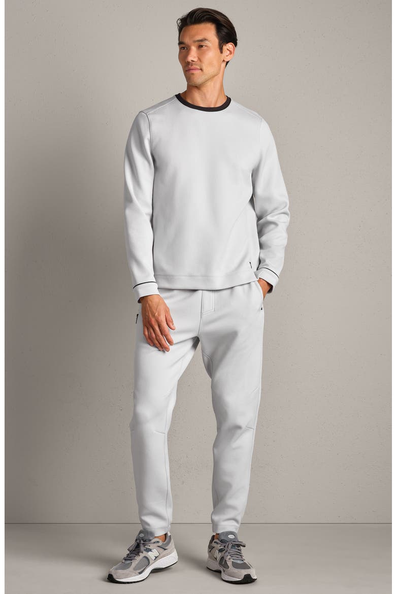 Quantum Crewneck Sweatshirt, Alternate, color, WHISPER GRAY