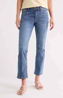 Nikki Mid Rise Ankle Jeans