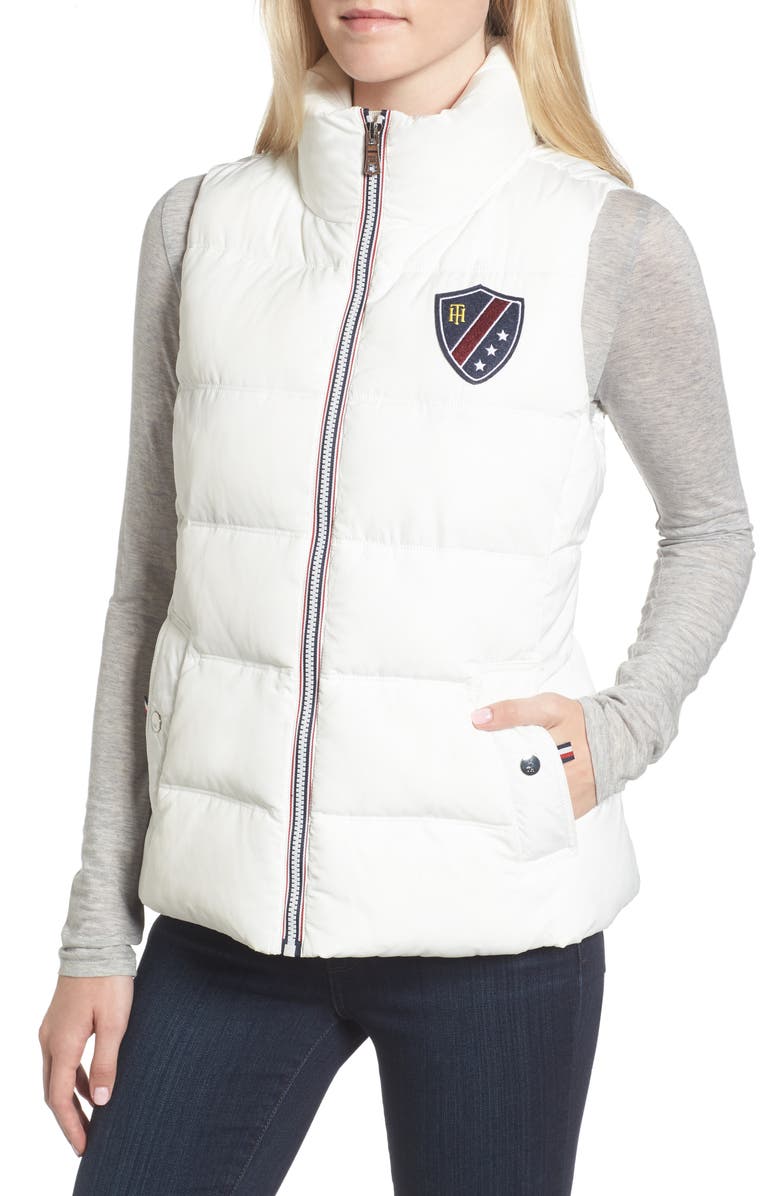 Tommy Hilfiger Quilted Puffer Vest, Alternate, color, 