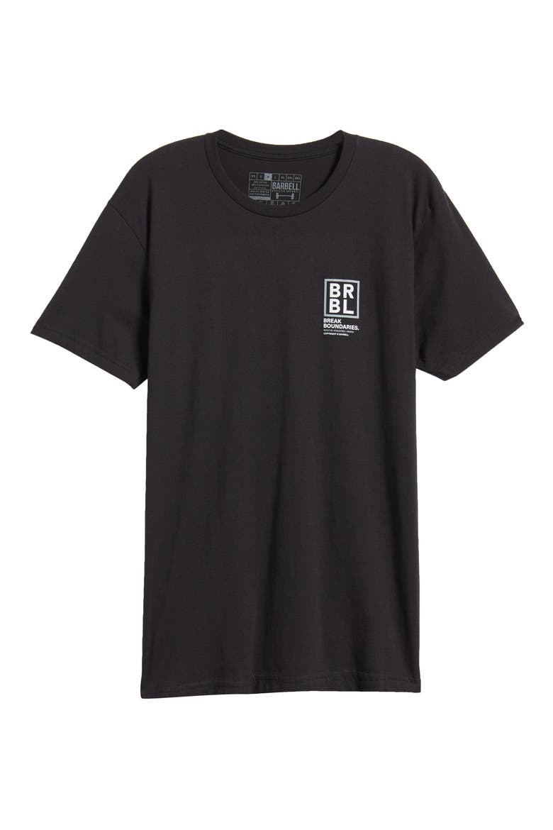 Men's The Outer Limits Crewneck T-Shirt, Alternate, color, BLACK