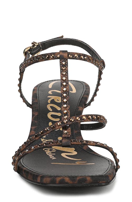 Circus Ny By Sam Edelman Jaida Snakeskin Embossed Strappy Sandal In Multi