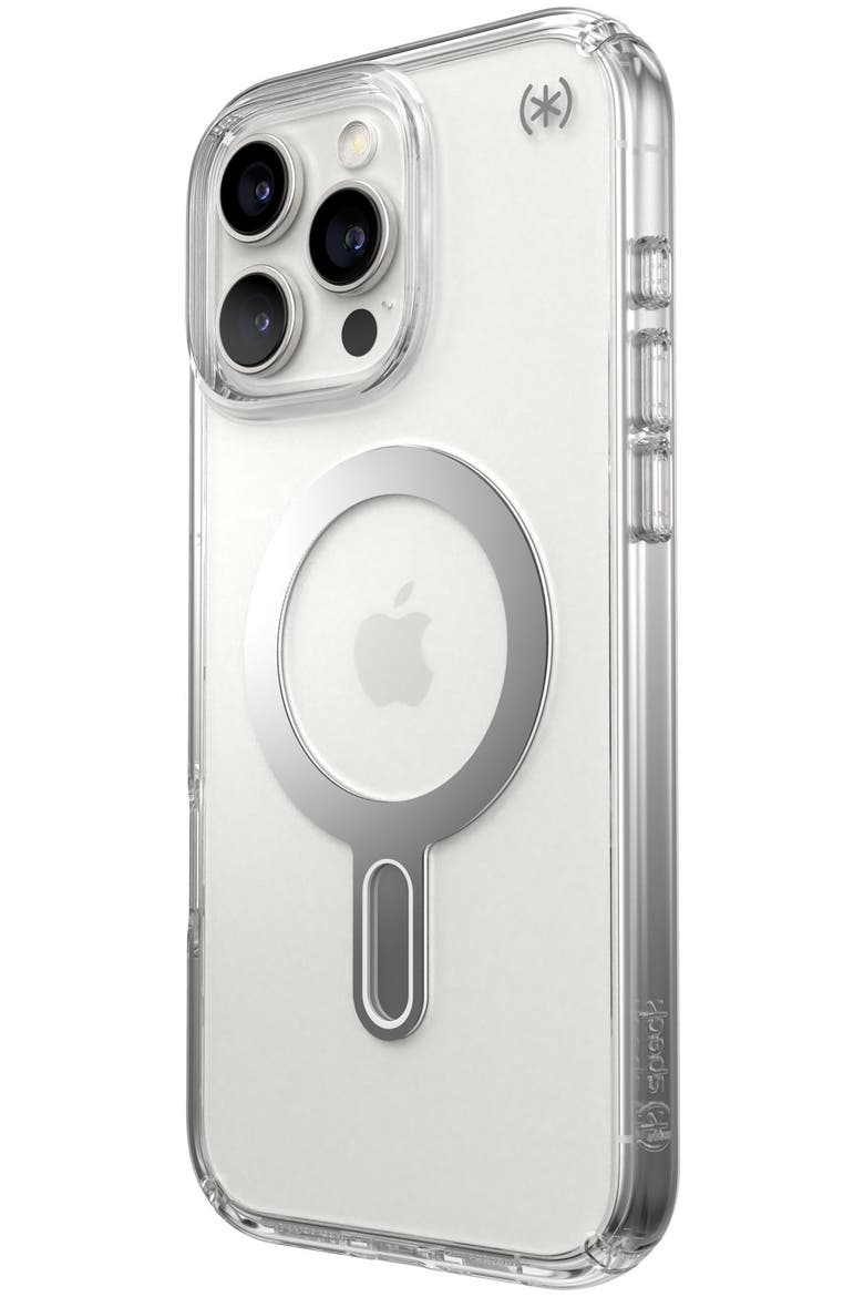 Presidio Perfect Clear Case with ClickLock for Apple iPhone 16 Pro Max, Alternate, color, Clear