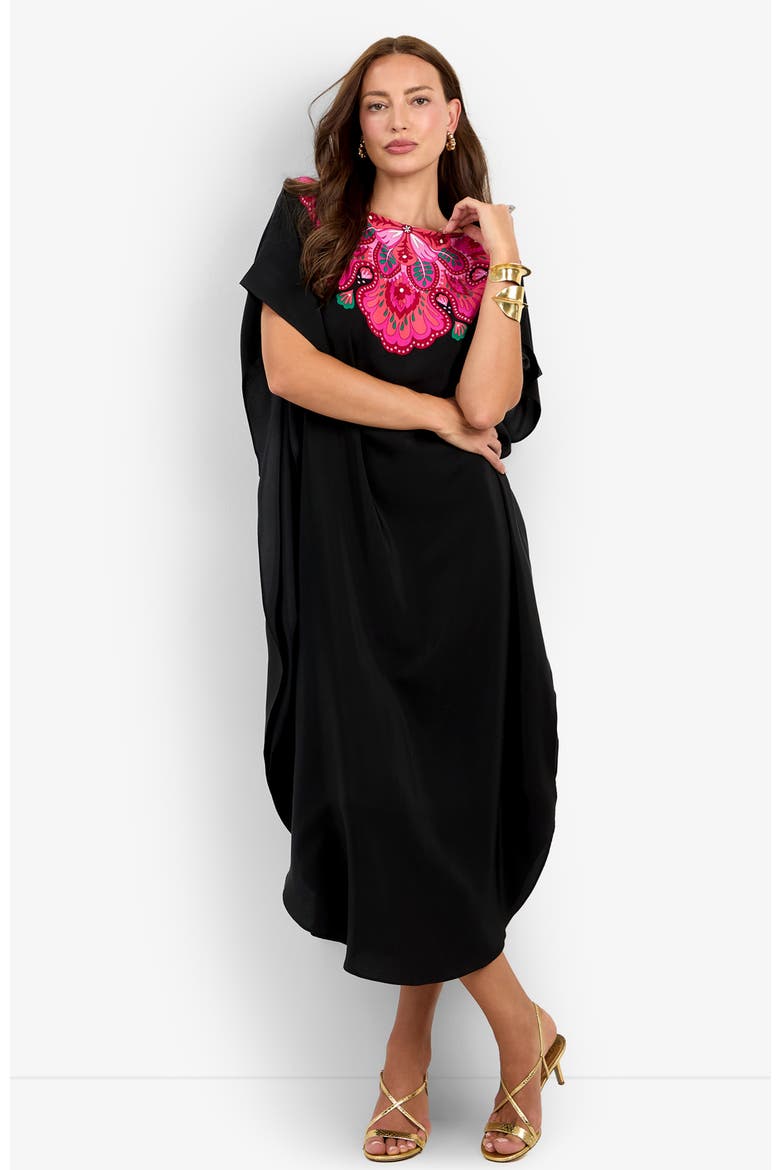 Jalani Sautoir Maxi Caftan Dress, Alternate, color, Sautoir