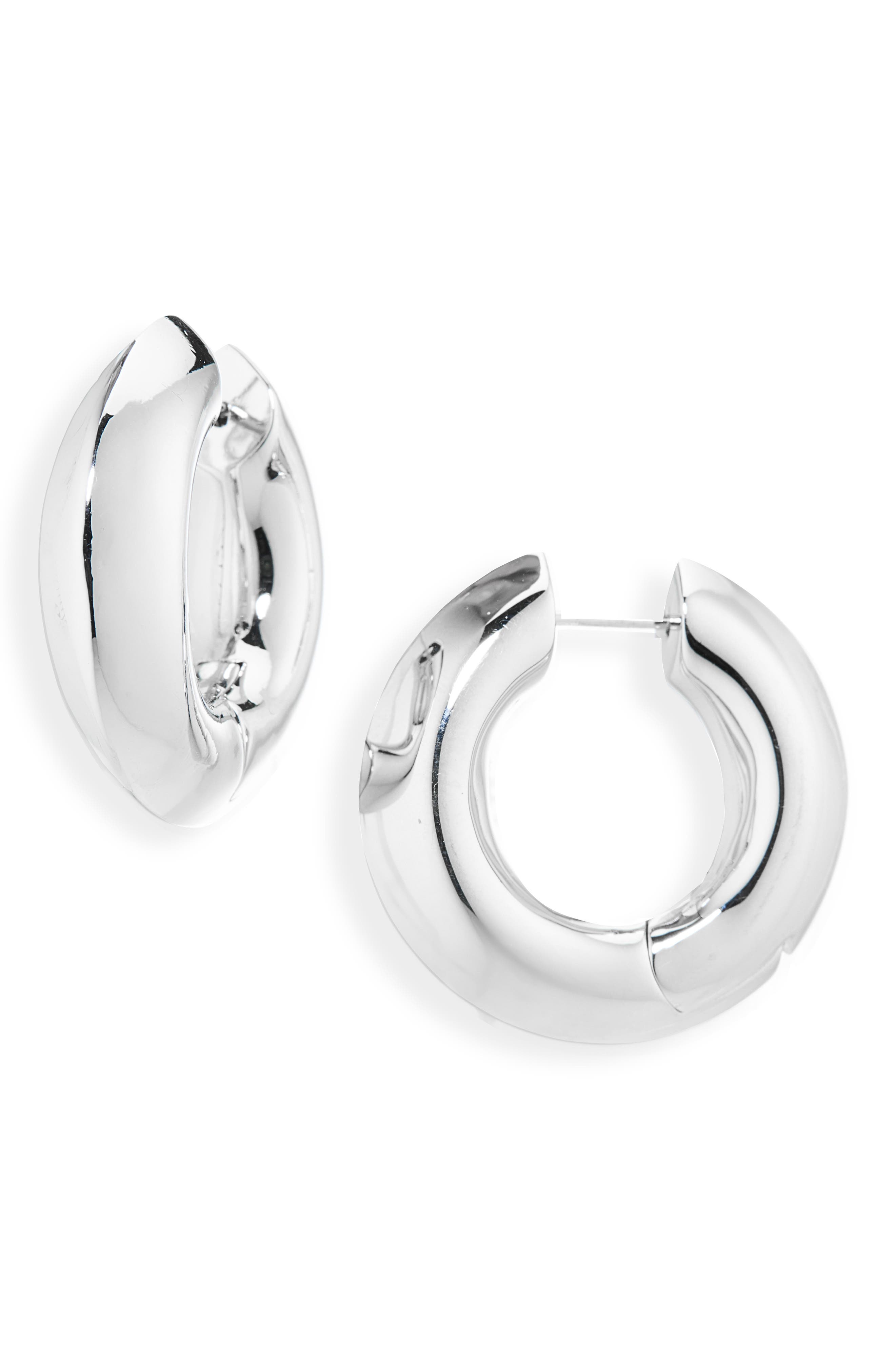 Mikki Huggie Hoop Earrings