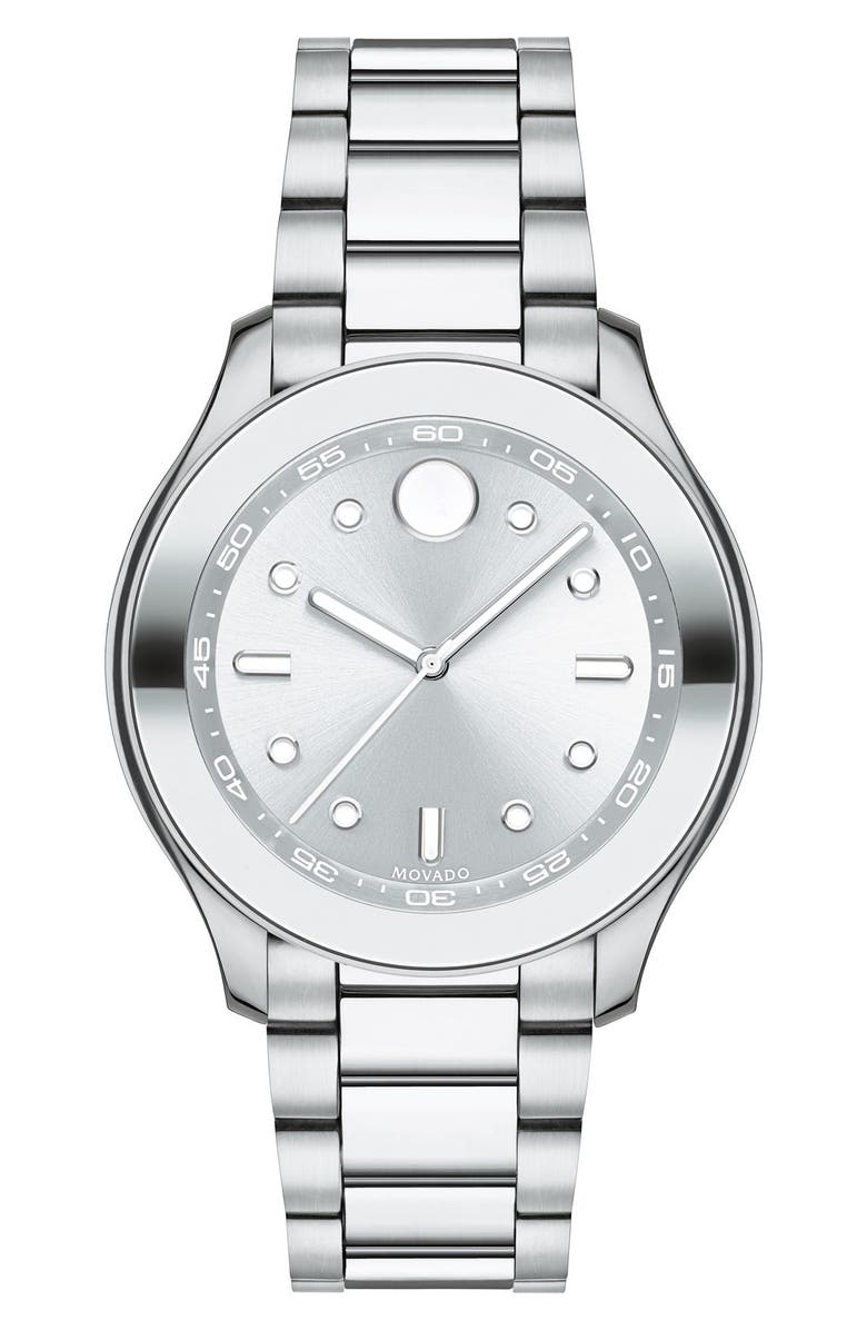 Movado 'Bold' Bracelet Watch, 38mm, Main, color,
