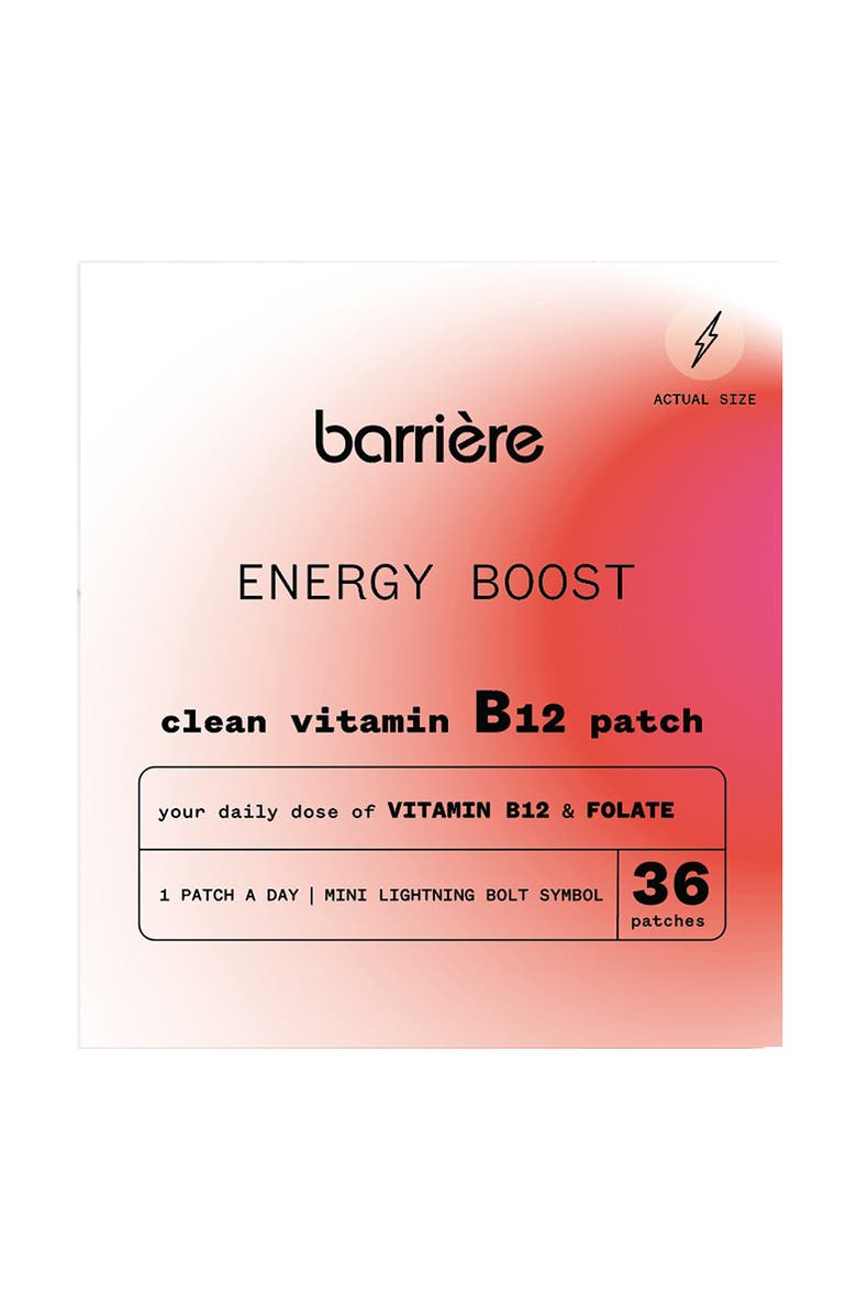 Barriere Energy Boost - Vitamin B12 Patch, Main, color,