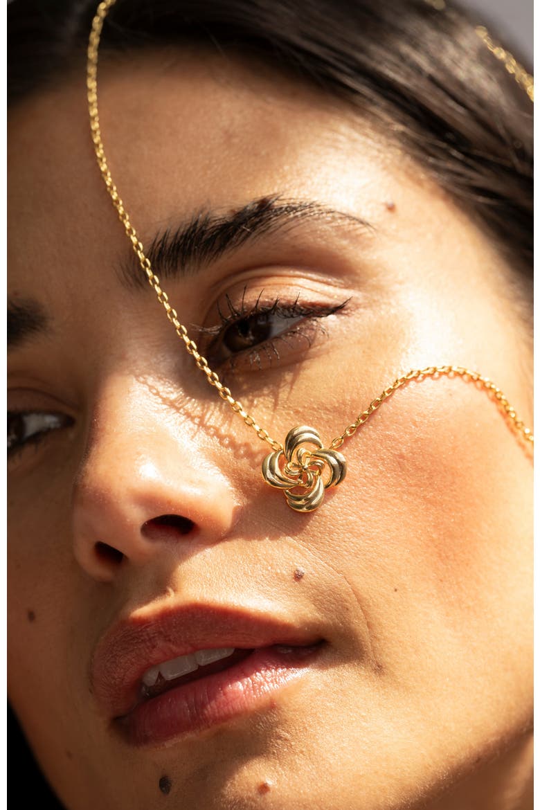 Camilla Necklace, Alternate, color, Yellow Gold