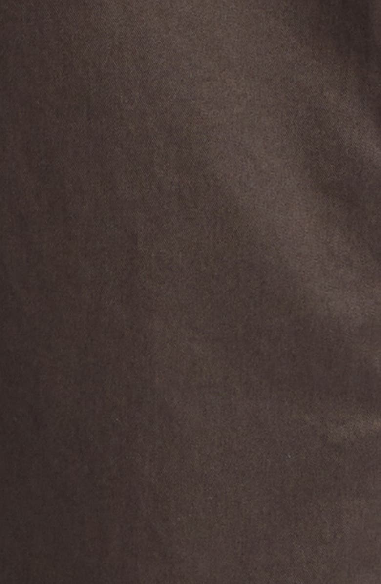 Lemaire Tapered Cotton Twill Workwear Pants, Alternate, color, Ristretto