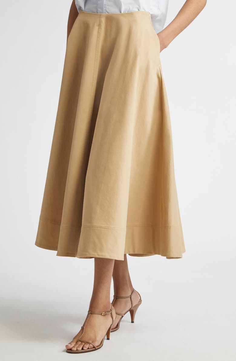 A.L.C. Eleanor Cotton Circle Skirt, Alternate, color, 