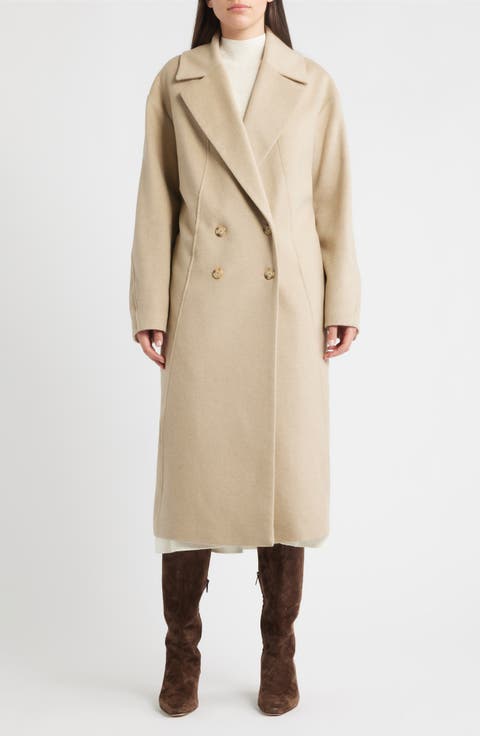 Calacas Wool & Cashmere Long Coat