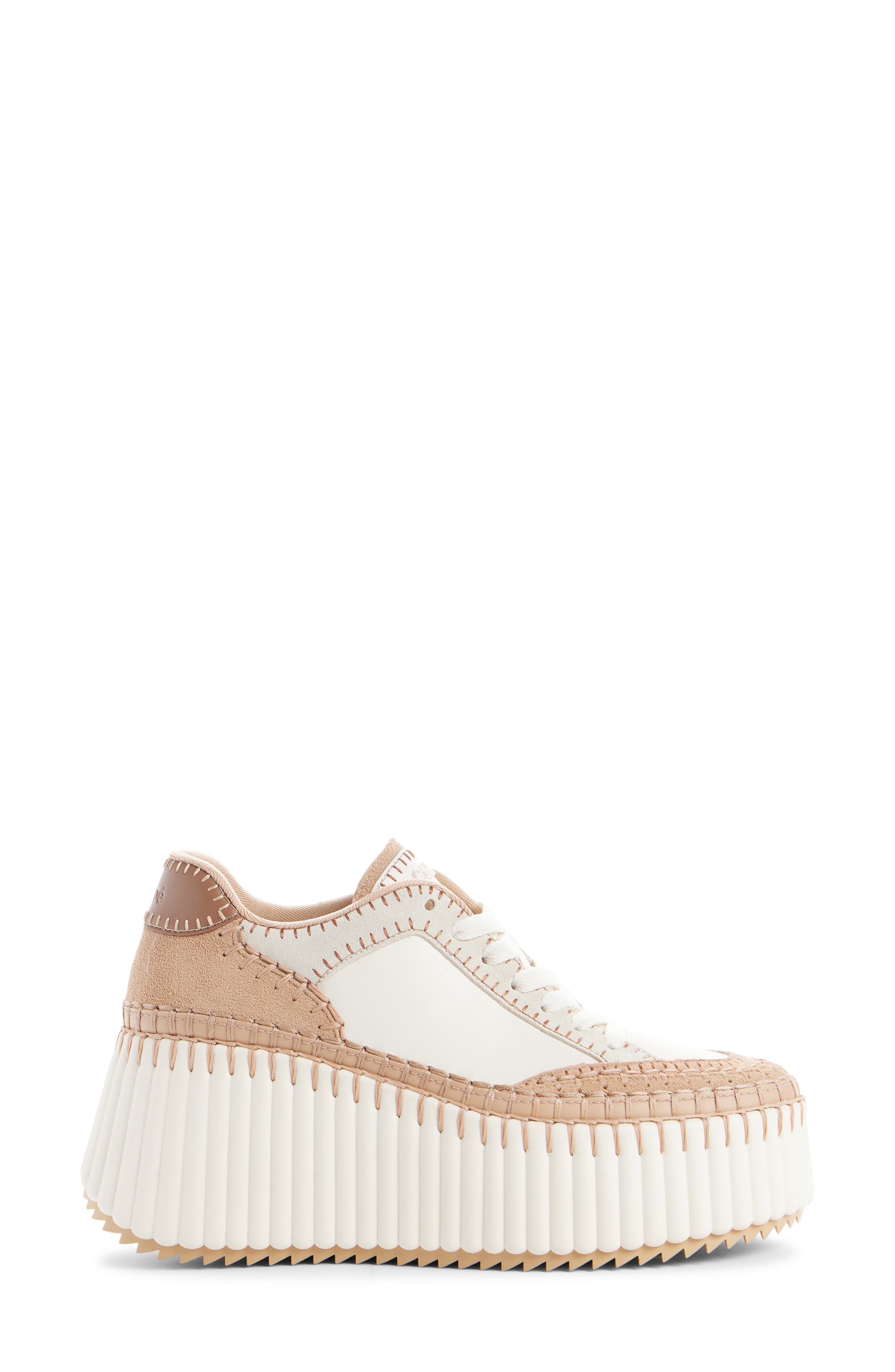 Nama Platform Sneaker, Alternate, color, SOFT POWDER