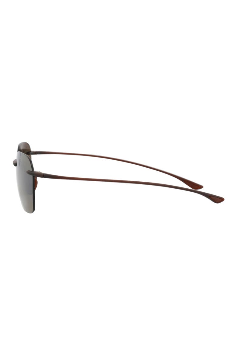 Core 50mm Polarized Square Sunglasses, Alternate, color, ROOTBEER ROOTBEER BRONZE