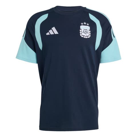 Men's adidas  Navy Argentina National Team FIFA x World Cup 2026 Training Raglan T-Shirt