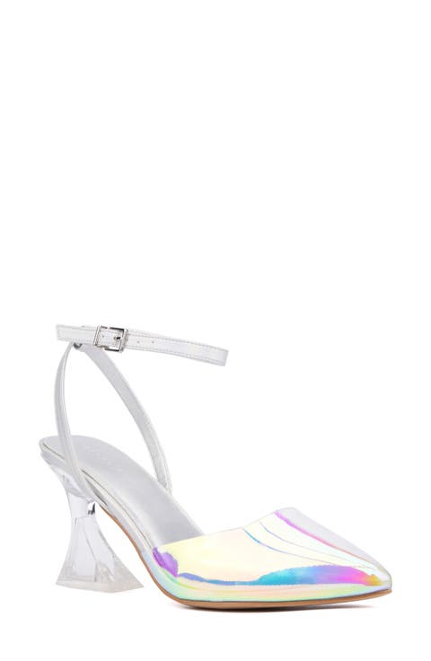 Jacki Ankle Strap Pump - Wide Width (Women)