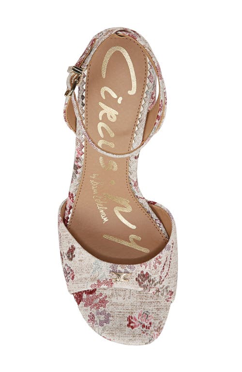 Circus Ny By Sam Edelman Aria Ankle Strap Sandal In Multi