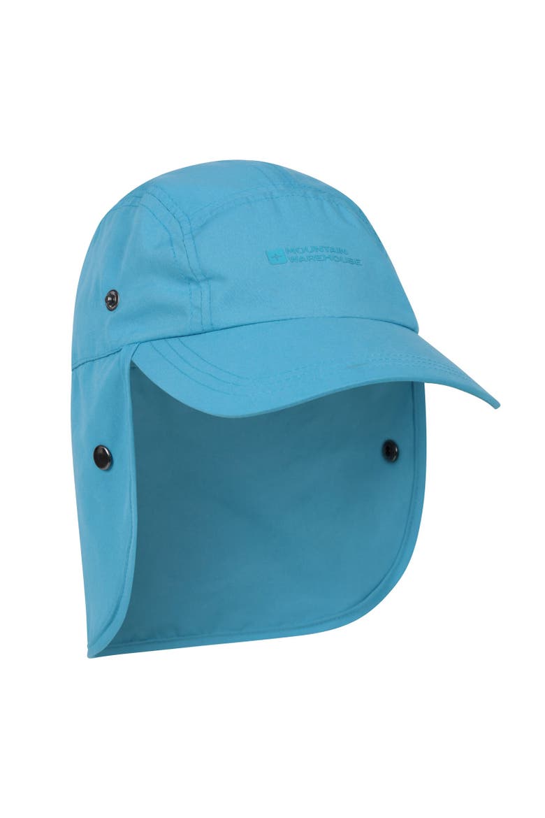 Childrens/Kids Legionnaire Flap Cap, Main, color, Blue