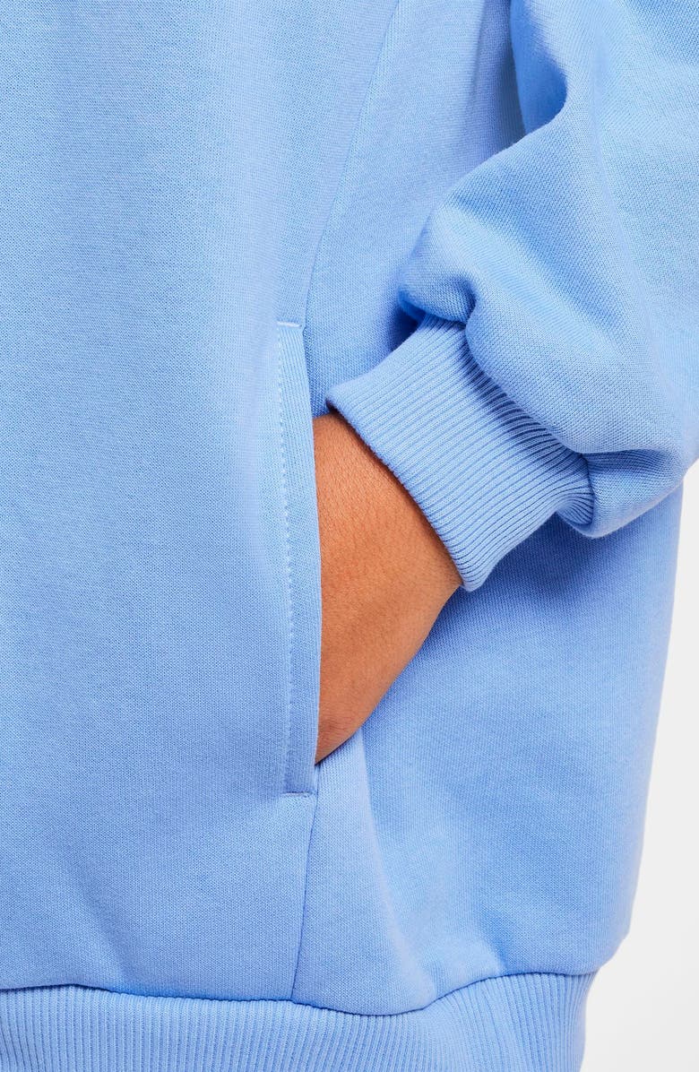 Nike Kids' Sportswear Fleece Hoodie, Alternate, color, Royal Pulse/ White