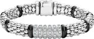 LAGOS Black Caviar Diamond 6-Link Bracelet