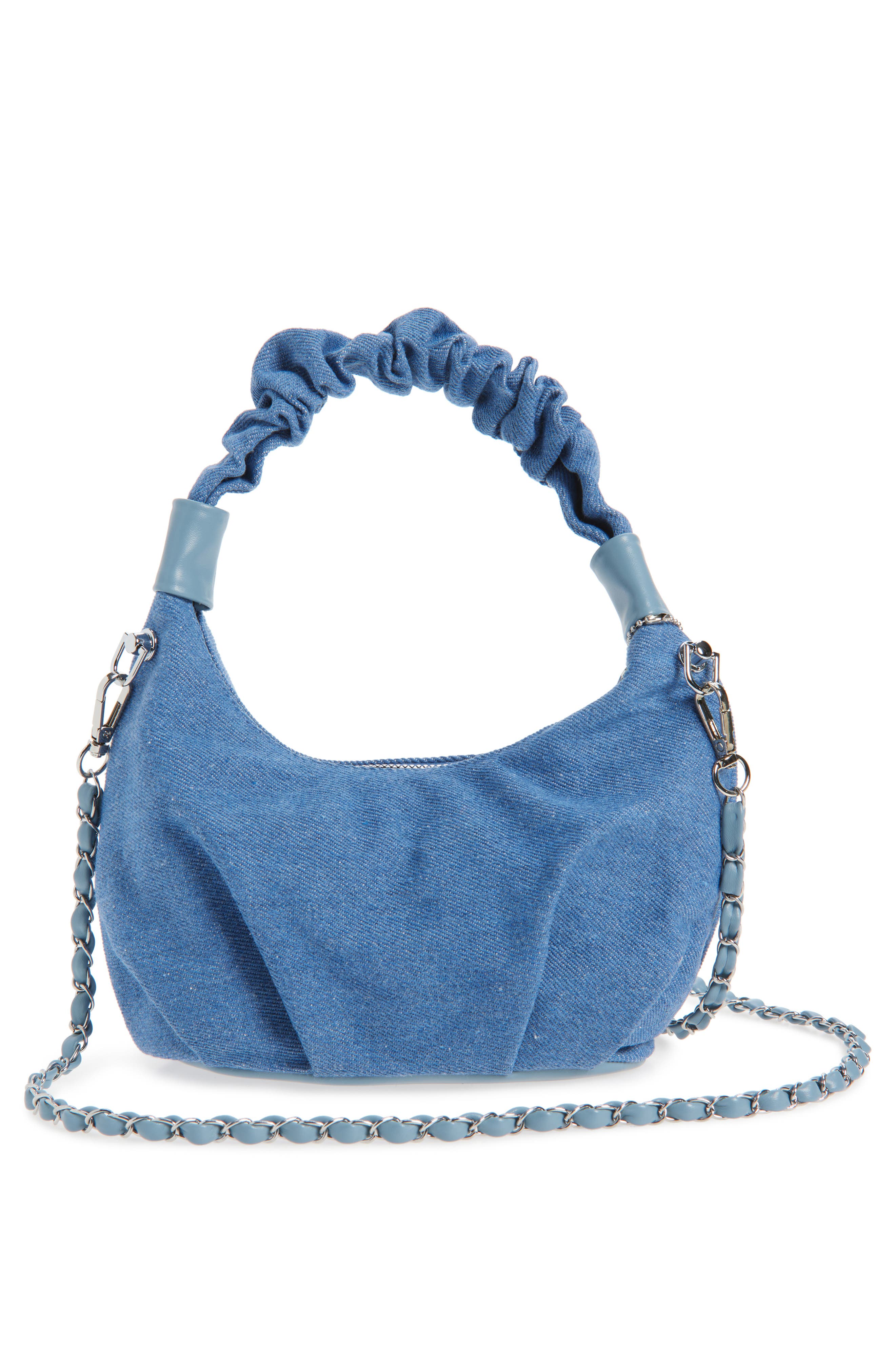 Ruby & Ry Kids' Convertible Denim Shoulder Bag, Alternate, color, Indigo