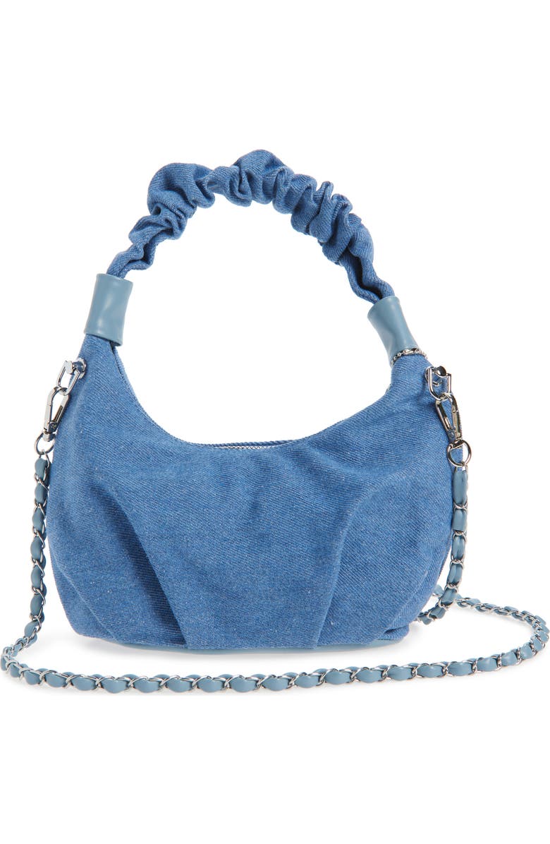 Ruby & Ry Kids' Convertible Denim Shoulder Bag, Alternate, color, Indigo