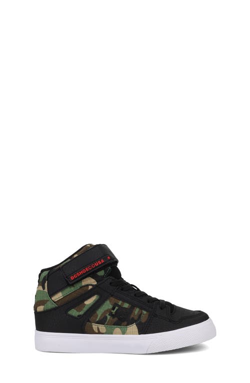 Dc Shoes Kids' Pure Hi High Top Sneaker In Black