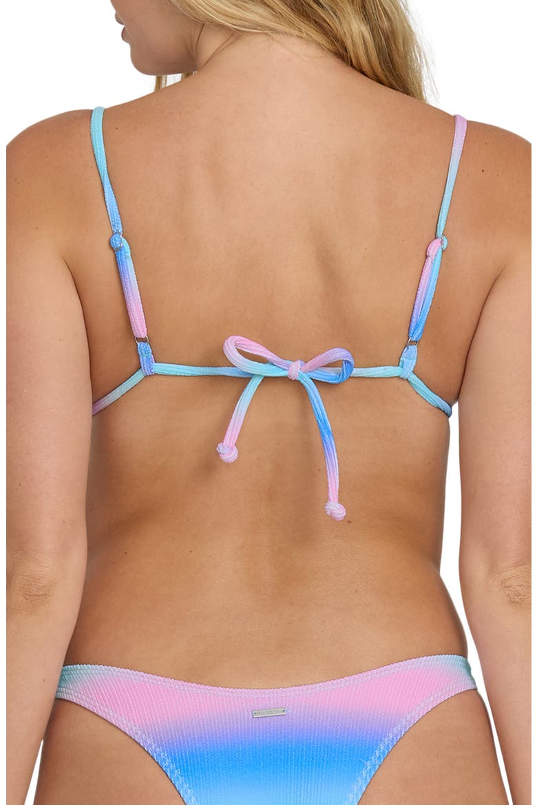 Sun Fade Slider Triangle Bikini Top, Alternate, color, OCEAN SPRAY