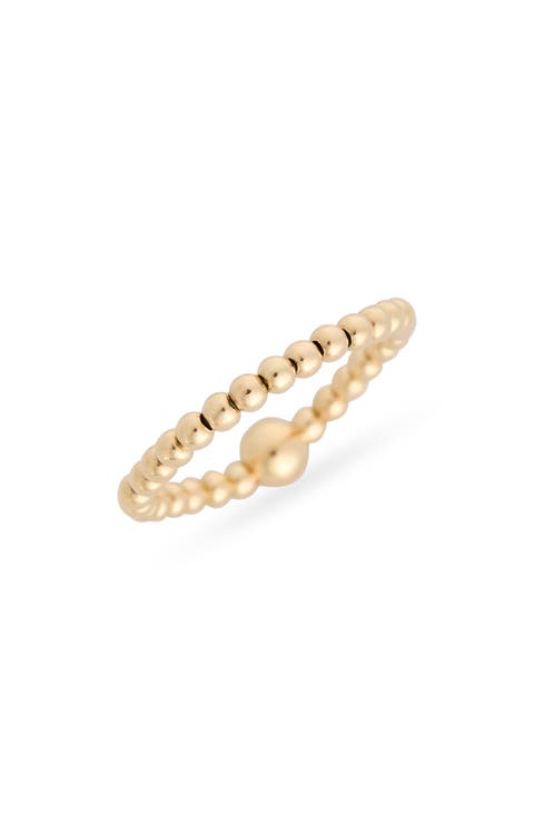 2mm Beaded Stretch Ring