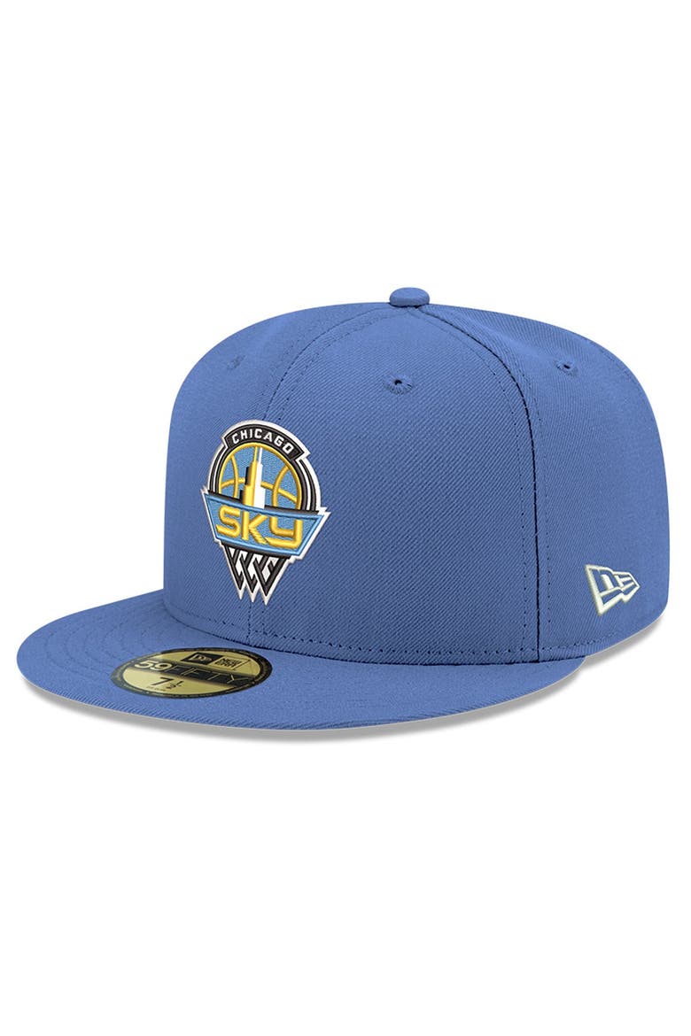 Men's New Era  Light Blue Chicago Sky Team 59FIFTY Fitted Hat, Main, color, Light Blue