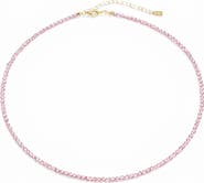 GABI RIELLE Rose Quartz Beaded Necklace