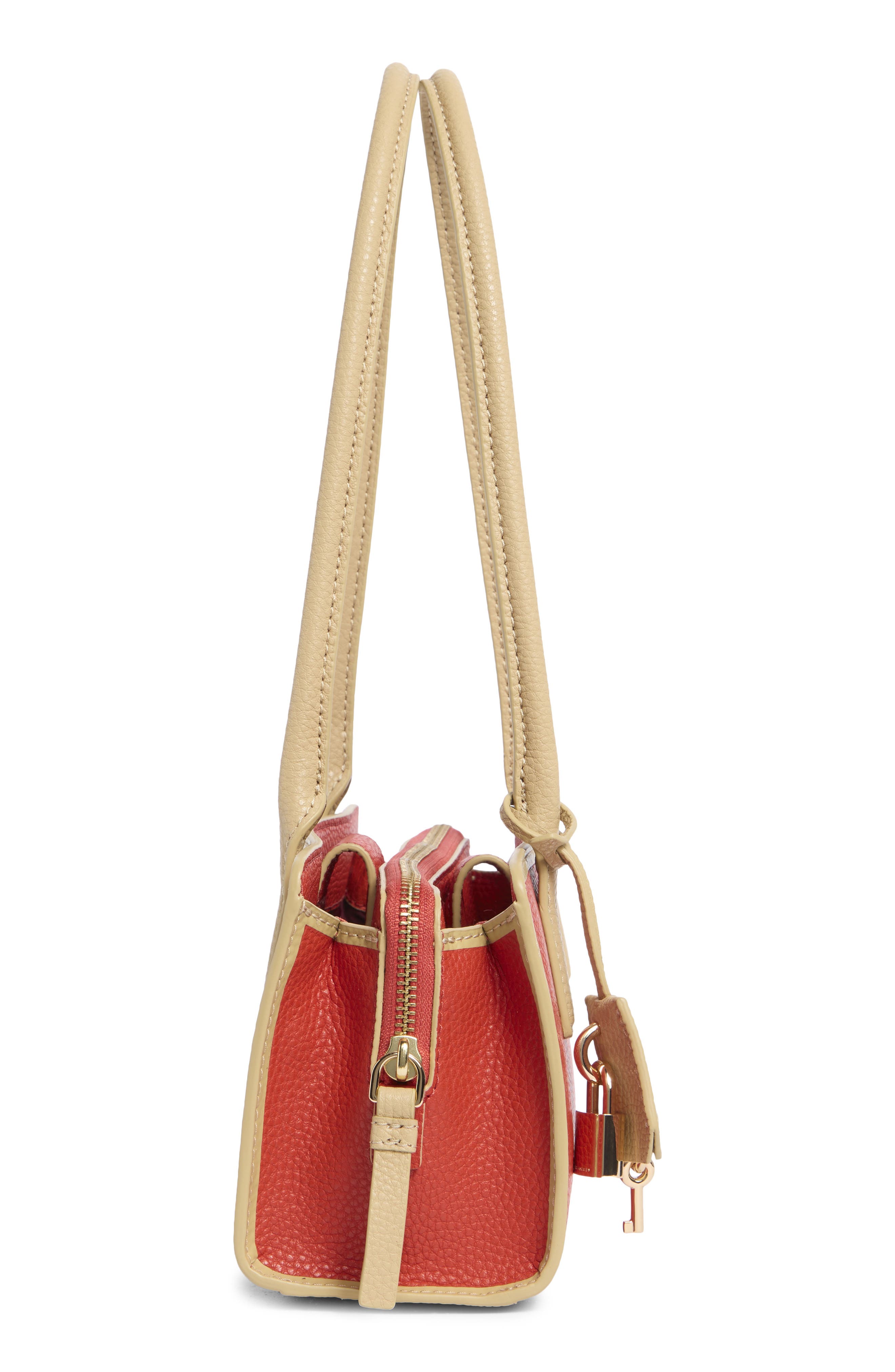 Marc Jacobs Leather Satchel, Alternate, color, Sunset Multi