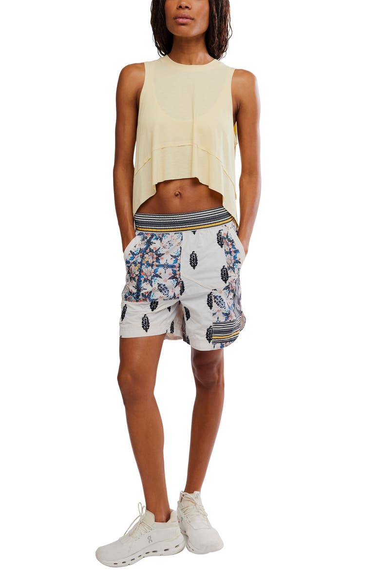 Free People FP Movement Tempo Tank Top, Alternate, color, Sunlit Yellow