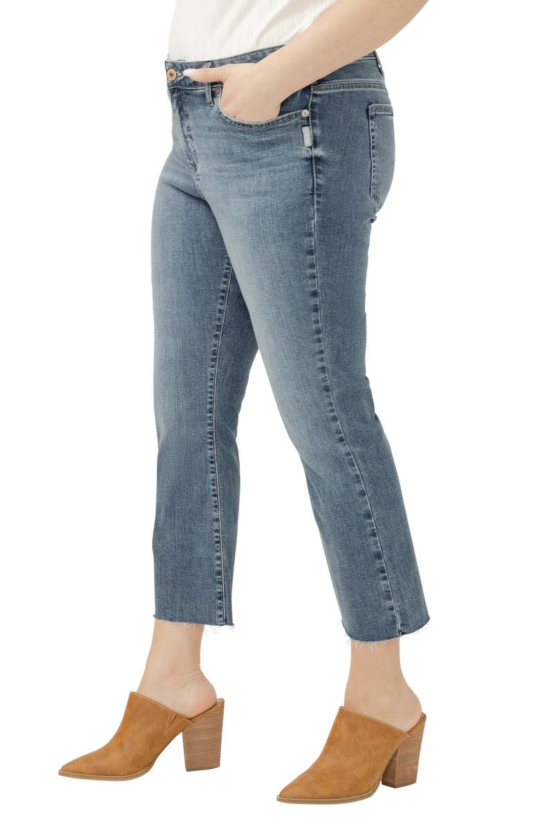 Silver Jeans Co. Elyse Kick Flare Leg Jeans, Alternate, color, Virginia