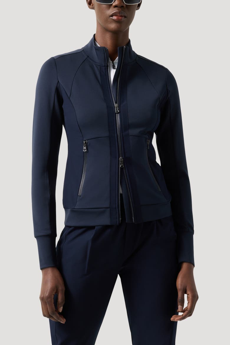Bahar Functional Jacket, Alternate, color, Navy blue