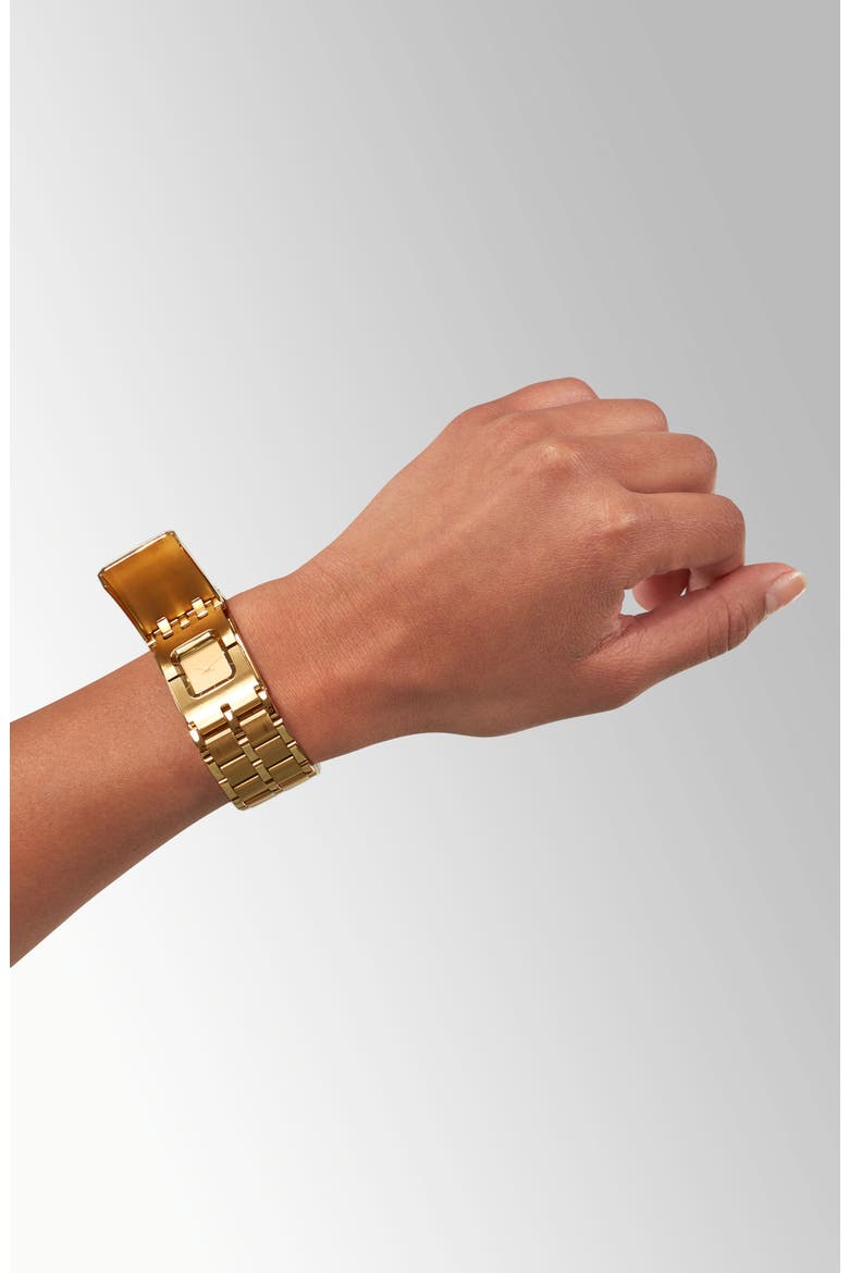 Confidante Bracelet Watch, 23mm, Alternate, color, ALL GOLD