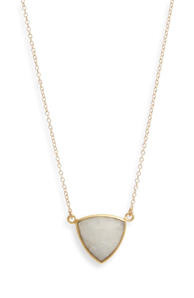 leah alexandra Trillium Pendant Necklace, Main, color,