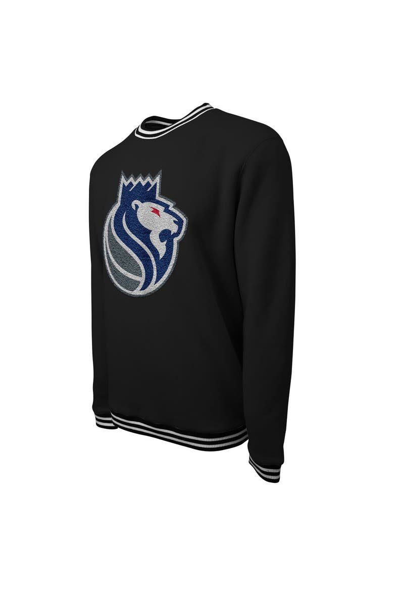 Unisex Stadium Essentials Black Sacramento Kings 2023/24 City Edition Club Level Pullover Sweatshirt, Alternate, color, Black