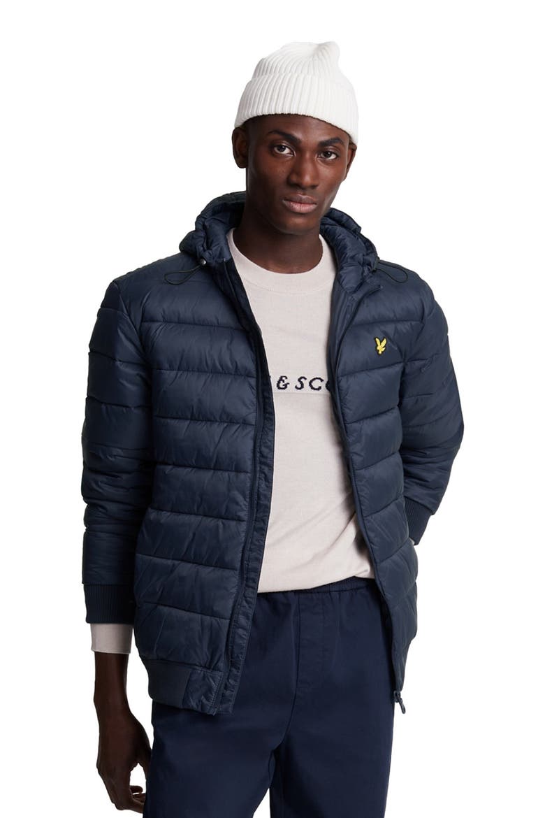 Wadded Jacket, Alternate, color, Dark Navy