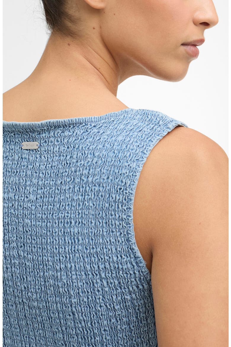 Josie Sleeveless Chambray Midi Dress, Alternate, color, CHAMBRAY