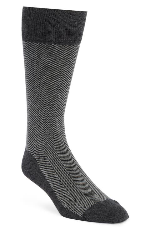Herringbone Dress Socks